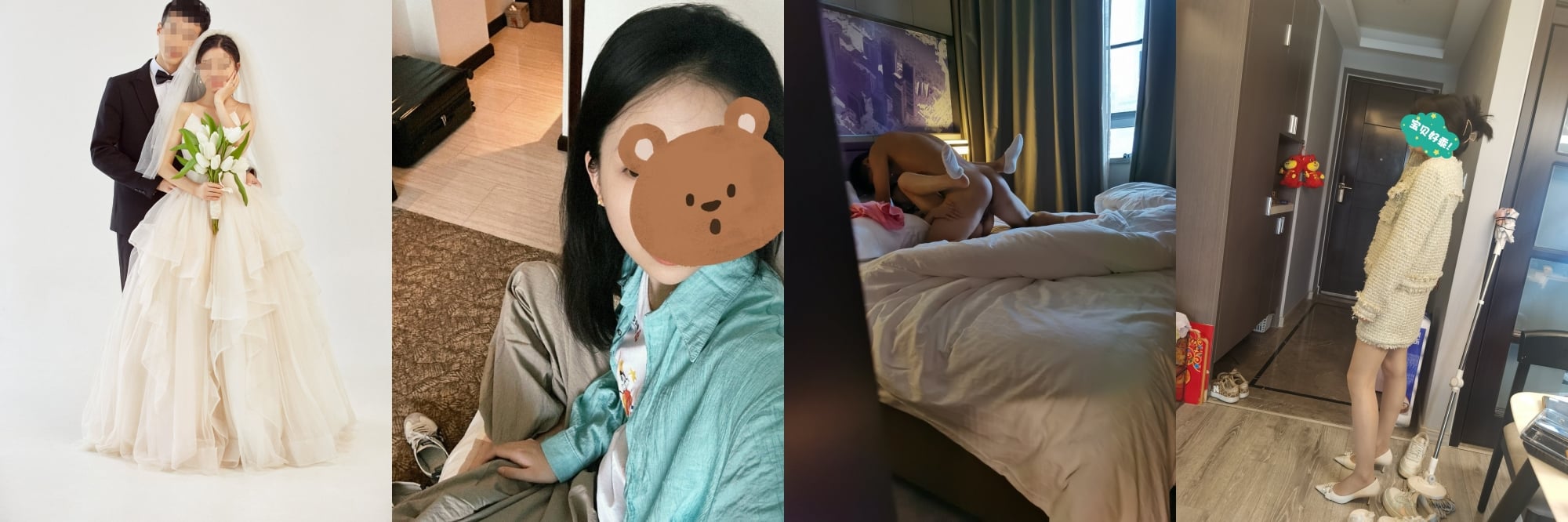 主打真实，特NTR佛系绿帽【小熊戴绿帽呀】喜欢看花了好几十万的极品娇妻被单男抱起猛干
