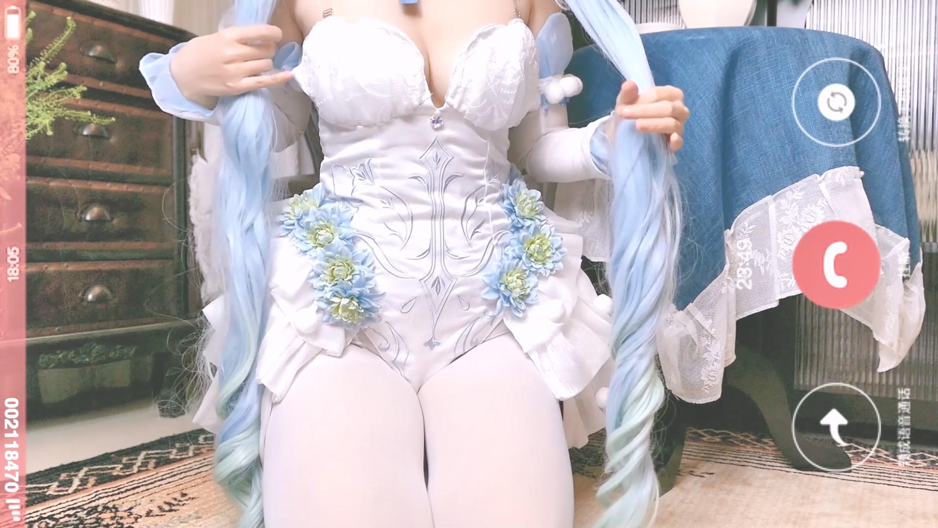 清纯唯美丝足小姐姐【铃木美咲】⚡二次元妹妹粉嫩小脚配白丝温柔足交,哥哥被我这种足交你能撑多久 - 截图6
