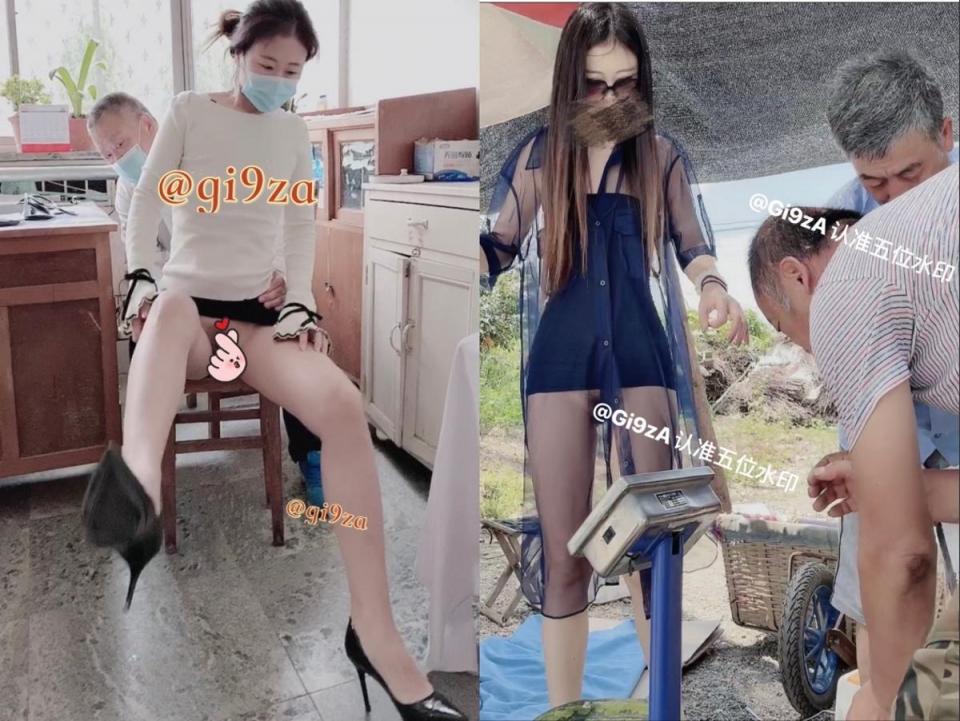 推特极限露出,长腿女神【浅浅GI9ZA】订阅,人前,公共场合,各种社死露出,诱惑农村老头 - 截图14