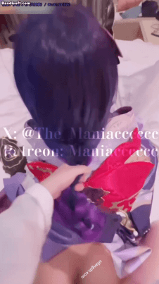 【推特 Maniacccccc】性感美女 COS后入啪啪 口交 超极品骚货 [1.2GB/MP4/17:23] - 截图7