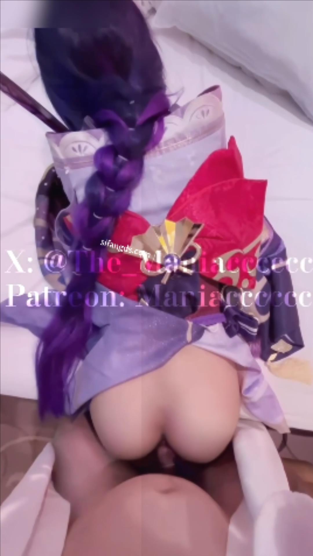 【推特 Maniacccccc】性感美女 COS后入啪啪 口交 超极品骚货 [1.2GB/MP4/17:23] - 截图6