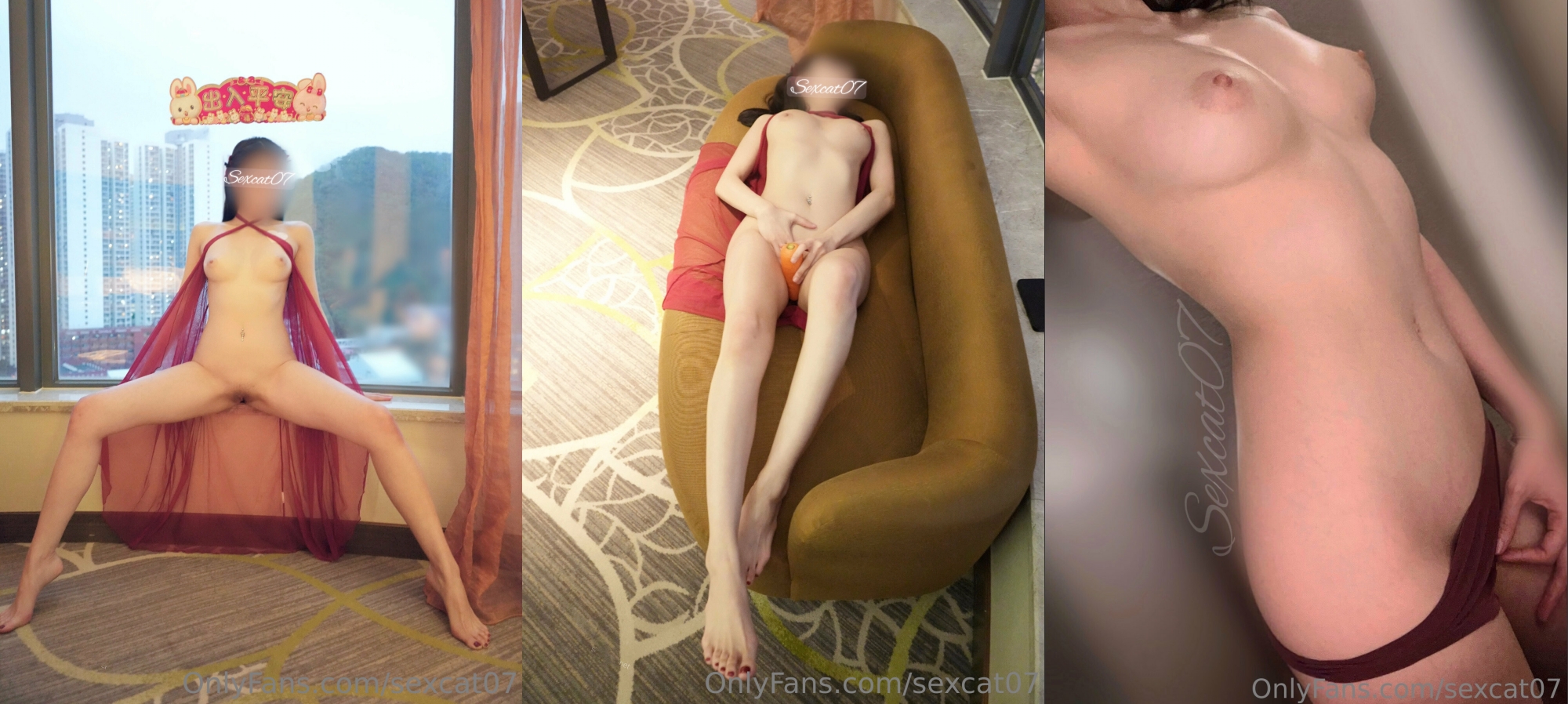 究极绿帽骚妻【性感的猫】福利私拍,两位淫娃飞行大战鬼佬 - 截图5