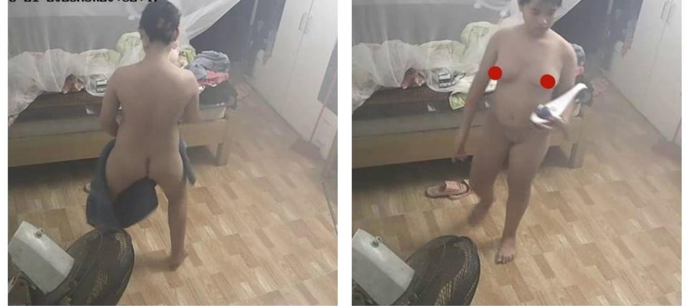 流出黑客破解家庭网络摄像头TP青春期妹妹发骚偷拿姐姐自慰棒自慰被发现大打出手拿根棍子警告她 - 截图7