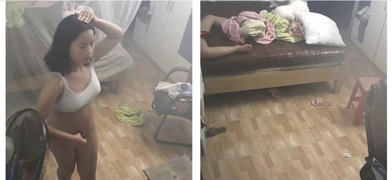 流出黑客破解家庭网络摄像头TP青春期妹妹发骚偷拿姐姐自慰棒自慰被发现大打出手拿根棍子警告她 - 截图6