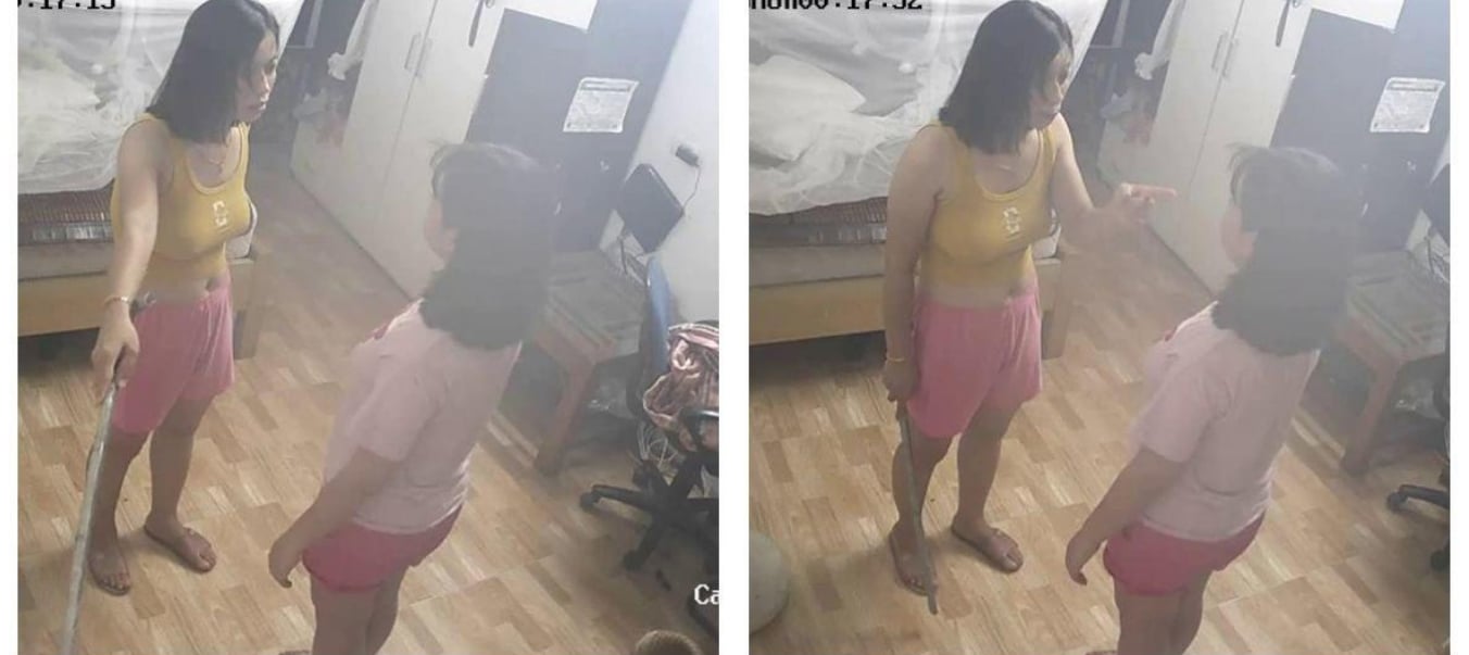流出黑客破解家庭网络摄像头TP青春期妹妹发骚偷拿姐姐自慰棒自慰被发现大打出手拿根棍子警告她 - 截图4