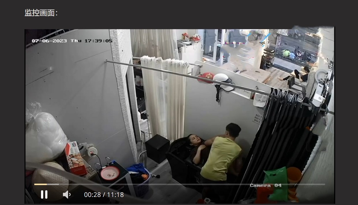 真实监控偷拍欲姐少妇去发廊洗头 被小鲜肉掐着脖子抠逼舔穴 高潮捂住嘴巴不敢叫出声！