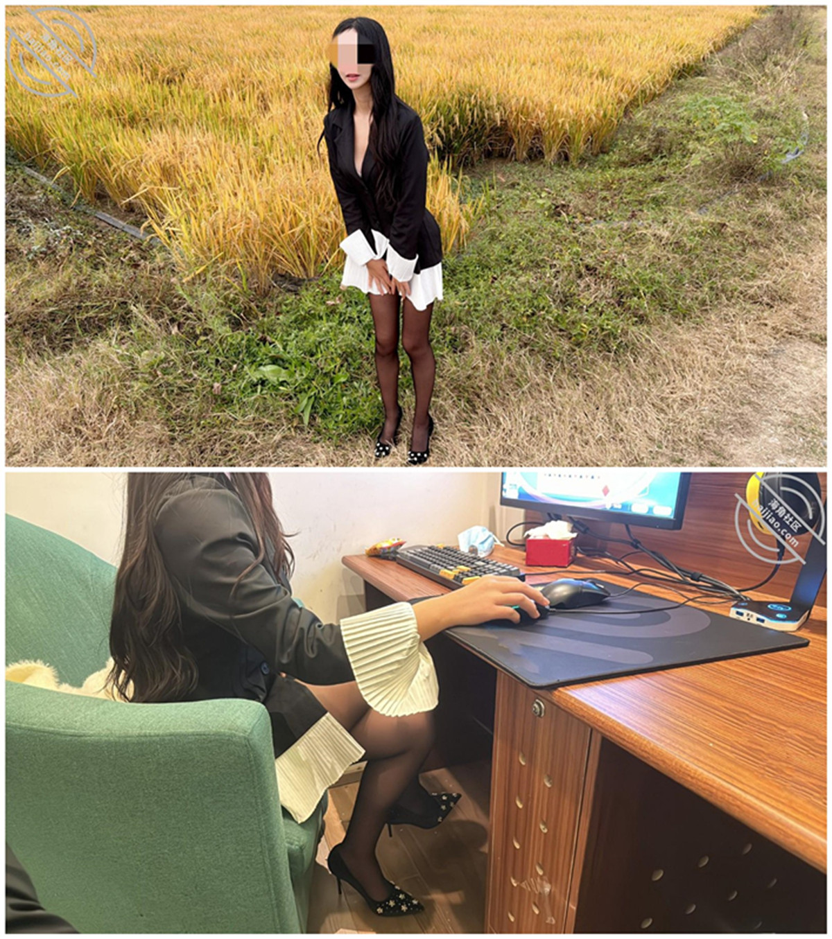 姐弟乱伦大神!会喷水的亲姐姐新作网吧调教姐姐自慰,电击阴蒂差点蹦起来,再拉到女厕所玩尿内射 - 截图1