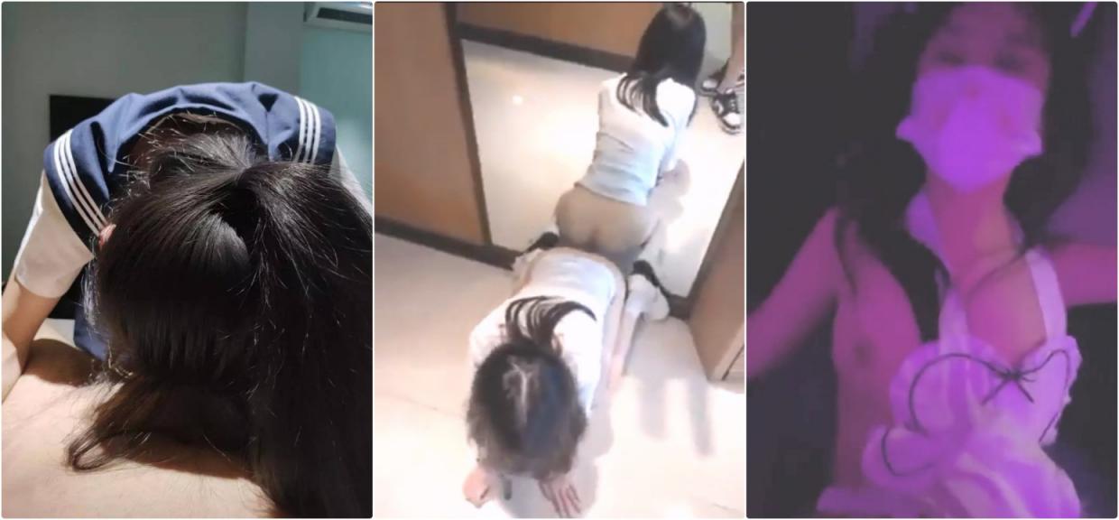 超嫩女高小母狗在学校是乖乖女 放假就被爸爸塞满小穴～又漂亮又骚的小母狗喜欢嘛哥哥？ - 截图6