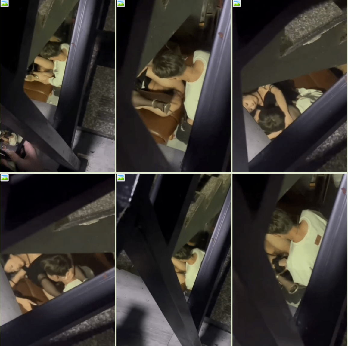 猎奇小情侣在楼梯间啪啪,男的太弱了没艹几下鸡巴就软了,给你机会不中用啊,放开她让我来! - 截图10
