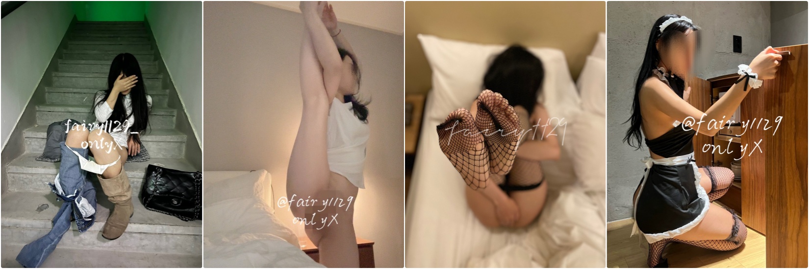 高潮之后背部骨头带着肌肉的抽搐是最美的,性感御姐『Fairy1129』丝袜还没脱就在他公司楼梯间被抓着高跟鞋后入啦(51V) - 截图2