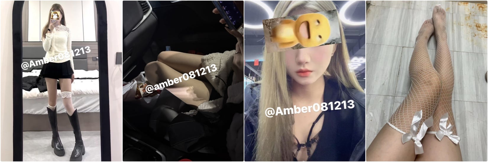 后入19大二母狗 叫的很骚身材不错『Amber』约炮记录 性感御姐绝美的腿，而且下面超级紧，与06年妹子车震(16V)