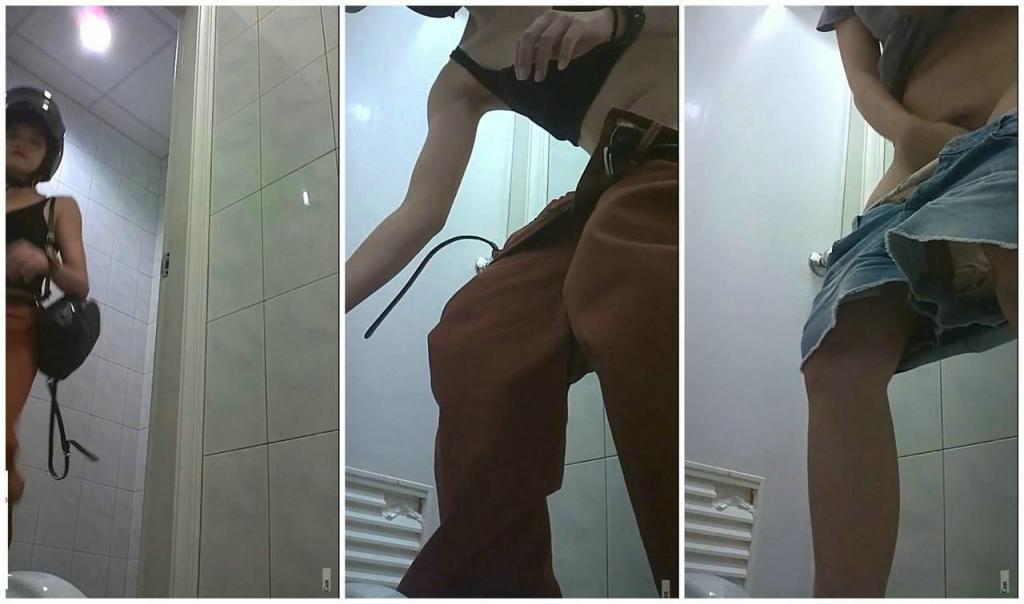 【精品厕拍】商场公共女厕真实偸拍,各种精神小姐姐方便,亮点多多,蕾丝内衣套非常性感 - 截图3