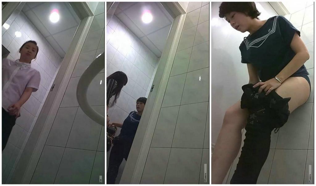 【精品厕拍】商场公共女厕真实偸拍,各种精神小姐姐方便,亮点多多,蕾丝内衣套非常性感 - 截图4