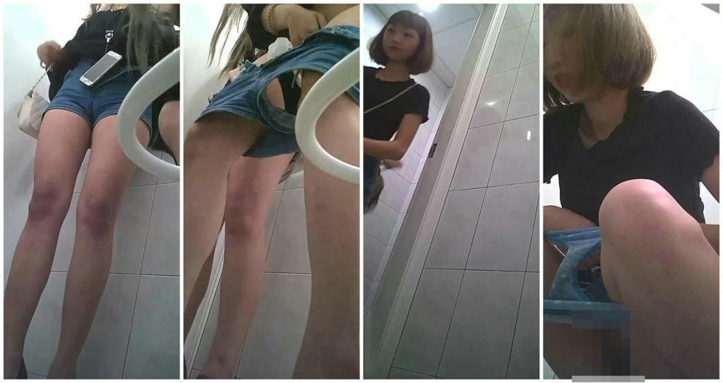 【精品厕拍】商场公共女厕真实偸拍,各种精神小姐姐方便,亮点多多,蕾丝内衣套非常性感 - 截图8