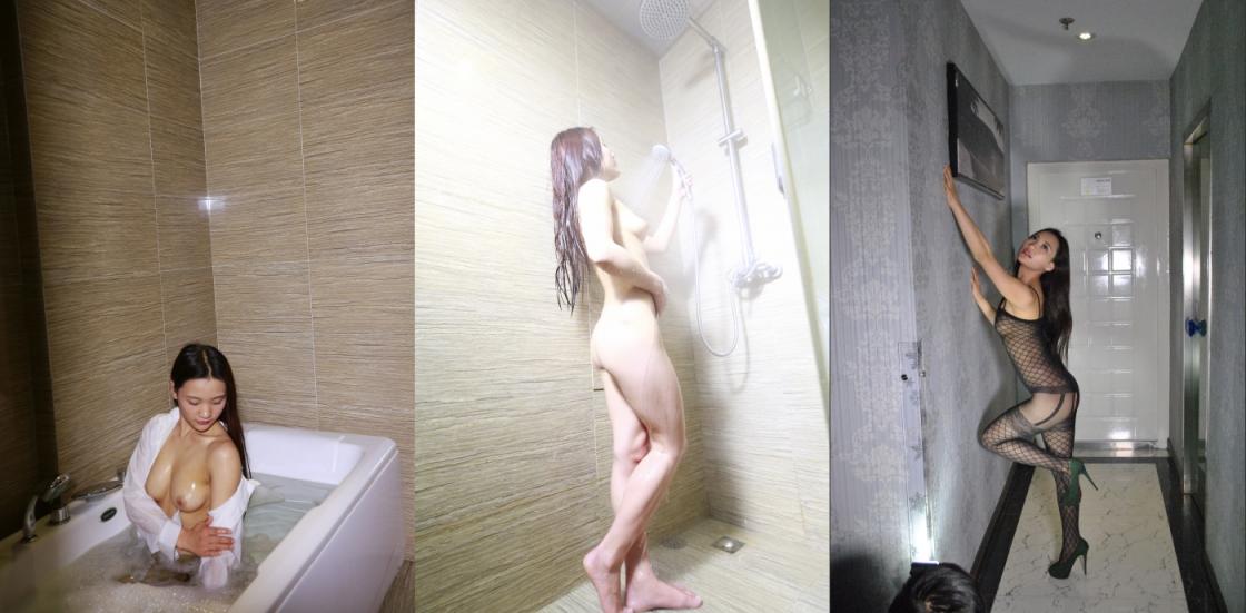 【AI画质增强】绝美JVID剧情片【薰草】工地水电工之狼狈围奸 黑丝包臀裙收验员女神被迷昏强奸-4K60帧! - 截图2