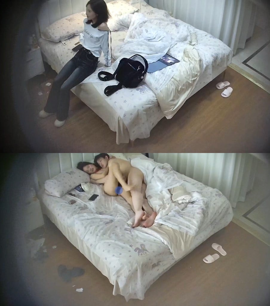 酒店偷拍 颜值极高的短发女大校花让屌丝男友多次操穴