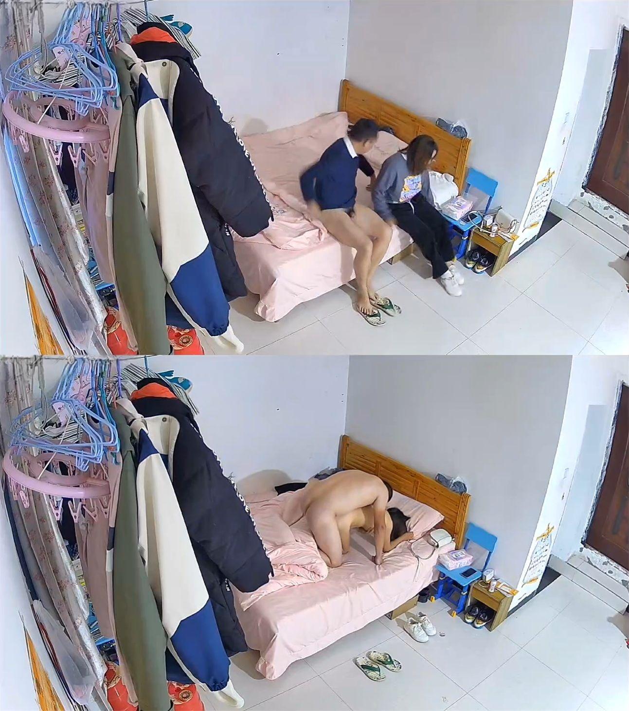 黑客破解家庭摄像头偷拍商务范大哥和年轻美少妇在出租屋偷情还挺会玩的让美女穿上性感情趣内衣川渝口音对白
